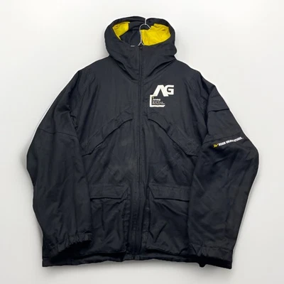 Y2K Analog AG Unlikely Futures By Burton Black Snowboarding XL* Jacket Read* - Imagem 1 de 4