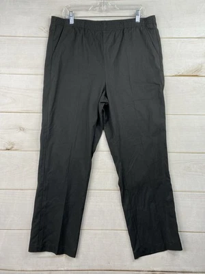 Pantalones Orvis para mujer L Petite negros pierna recta ligeros informales nuevos con etiquetas Foto 1 de 4
