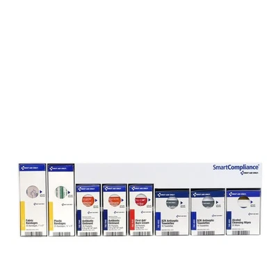 First Aid Only 91232 135-Piece RetroFit Clean Treat and Protect Plastic Case New - Image 1 of 4