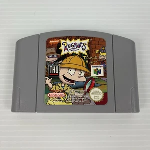 Rugrats: Treasure Hunt - Nintendo 64 N64 Game PAL Cartridge Genuine (TESTED) VGC - Picture 1 of 10