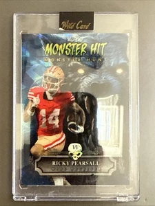 ¡VERDADERO 1/1! Ricky Pearsall 49ers Rookie RC Monster Hit #41 2024 - Imagen 1 de 7