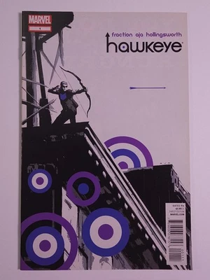 Hawkeye #1 (Marvel, 2012) en estado bastante bueno/casi nuevo fracción Matt David Aja primera impresión Foto 1 de 2