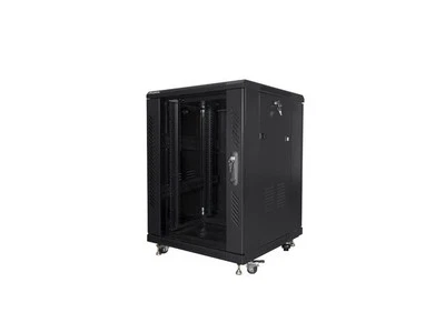 5901969423679 Free standing cabinet 19 inches 15U 600X600mm black LANBERG - Image 1 of 4