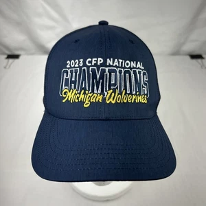 Sombrero Legacy NCAA 2023 CFP National Champions 'Michigan Wolverines' - Nuevo sin etiquetas - Imagen 1 de 7