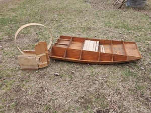 Large Wooden Vintage RC Swamp Buggy Air Boat Uncompleted Kit - Picture 1 of 10
