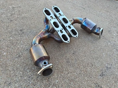 Cabezales catted de alto flujo para piezas 05-08 Porsche 987.1 Cayman y Boxster Foto 1 de 4