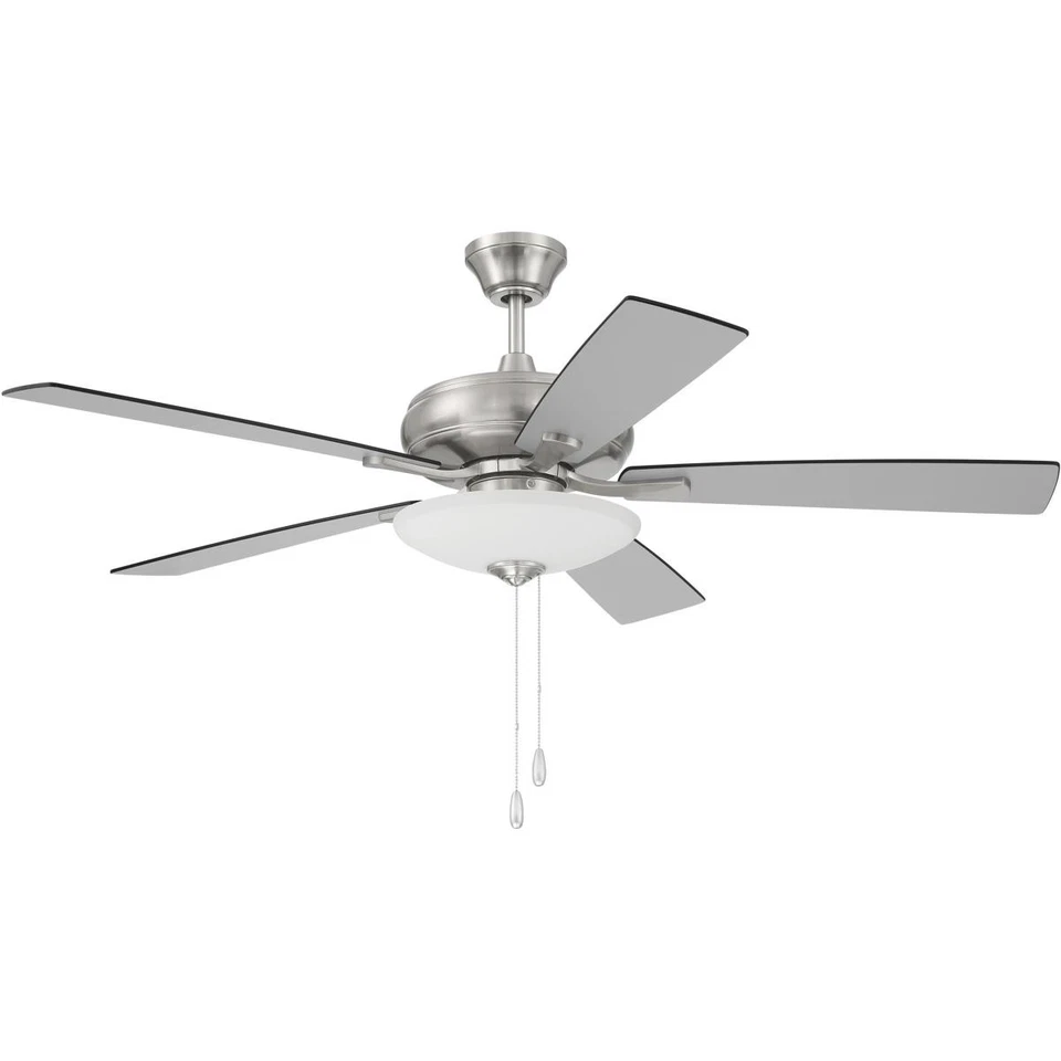 Craftmade ECF111BNK5-BNGW Eos Indoor Ceiling Fan Brushed Polished Nickel - Image 1 of 1