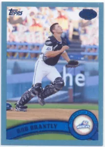 ROB BRANTLY WEST MICHIGAN WHITECAPS 2011 TOPPS PRO DEBUT BLUE CARD 181/309 - Picture 1 of 1