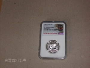 2006 S SILVER NEVADA NGC PF 70 ULTRA CAMEO STATE QUARTER (SAN FRAN HOLDER) - Picture 1 of 2