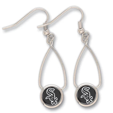 Chicago White Sox French Loop Earrings MLB New Cover