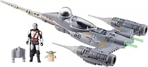 STAR WARS Epic Hero Series The Mandalorian's N-1 Starfighter Ship, 4-Inch... - Picture 1 of 7