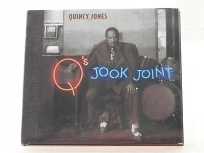 Q's Jook Joint by Quincy Jones (CD, Nov-1995, Qwest) digipak with book - Image 1 of 2