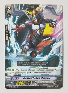Cardfight!! Vanguard TCG Card - Masked Police, Grander BT03/080EN C - Picture 1 of 2