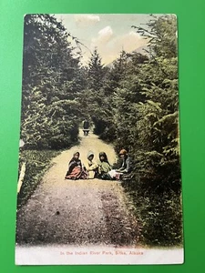 Indian River Park ~ Sitka Alaska AK Postcard ~ Indigenous People ~ Unposted UDB - Picture 1 of 2
