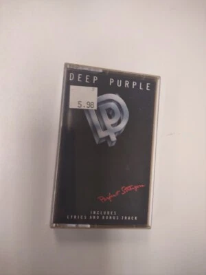DEEP PURPLE - PERFECT STRANGERS CASSETTE TAPE LIKE NEW OOP - Image 1 of 2