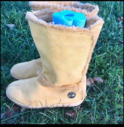 Stivali invernali Timberland donna MukLuk marroni foderati in pelliccia sintetica 7 5 m