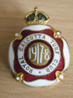 Antique 1917/18 Royal Calcutta Turf Club Members Badge