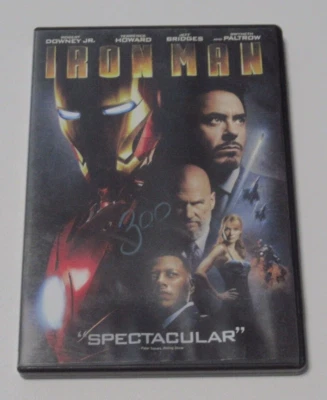 Iron Man DVD Movie Widescreen Robert Downey Jr. Jeff Bridges Marvel - Image 1 of 3