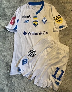 DYNAMO KYIV 2023/24 Match ISSUE WORN KIT VANAT 11 Ukrainian Premier League - Picture 1 of 8
