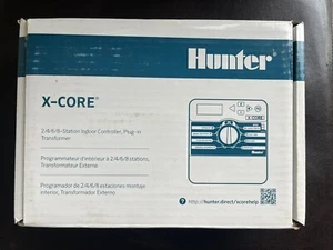 Controlador de riego interior Hunter Sprinkler XC400i X-Core 4 estaciones pequeño gris - Imagen 1 de 8