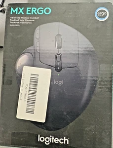 Logitech MX ERGO Plus Programmable Wireless Bluetooth Ergonomic Trackball Mouse - Picture 1 of 2