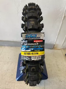 DUNLOP Tire - Geomax MX34 - Rear - 90/100-16 - 51M YZ85 KX85 RM85 85SX KX100 - Foto 1 di 6