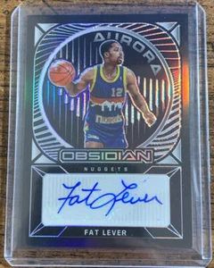 Fat Lever Aurora Autographs Auto /149 - 2020-21 Panini Obsidian Basketball - Bild 1 von 2
