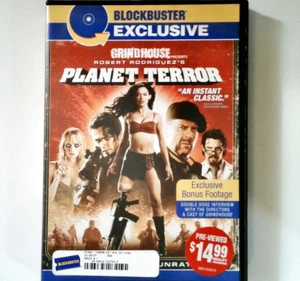 Planet Terror DVD (2007) - Robert Rodriguez - Blockbuster Exclusive - Picture 1 of 3