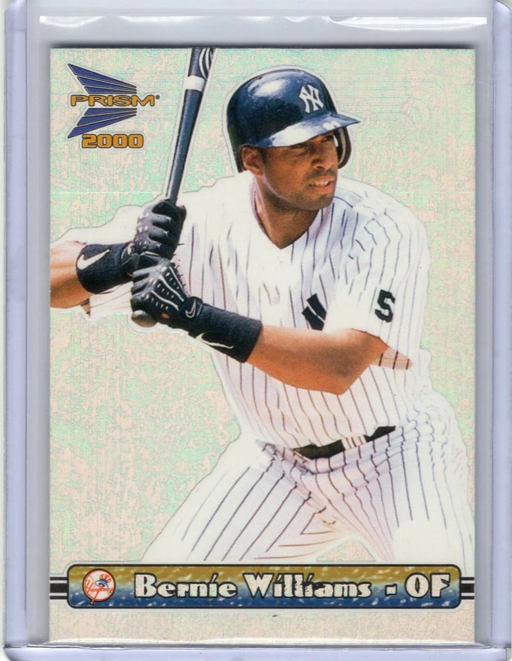 BERNIE WILLIAMS 2000 Pacific Prism grano de madera - 1 de 331 hecho - yankees Foto 1 de 1