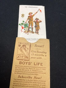 Tarjeta de membresía y sobre 1938 - vintage de los Boy Scouts of America BSA - Imagen 1 de 9