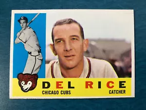 1960 Topps Baseball Card Del Rice #248 (NM) - Bild 1 von 2