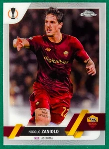 Nicolo Zaniolo - 2022-23 Topps Chrome UEFA Club Competitions #51 - Soccer Card - Picture 1 of 3