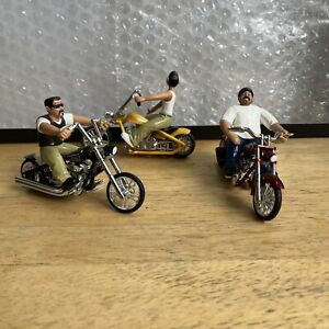 3 JADA 1/24 HOMIE ROLLERZ MC MOTORCYCLES Ape Hanger Night Crawler El Chilote