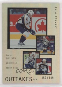 2005-06 Upper Deck Be a Player Outtakes /499 Steve Sullivan #OT30