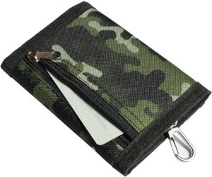 Geldbörse Jungen,Camouflage Portmonee Kinder Camo Geldbeutel Kinderportmonee mit - Bild 1 von 7