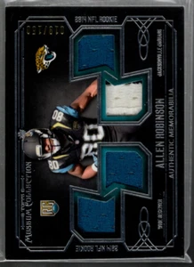 B3970 2014 Museum Collection Rookie Quad Relics #RQRAR Allen Robinson Jersey/150 - Picture 1 of 2