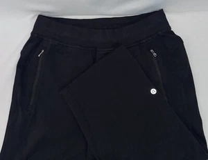 Lululemon schwarze Softshellhose Reißverschlusstaschen Damen Größe S - Bild 1 von 5