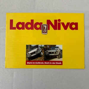 Lada Niva Car Sales Brochure Catalog Niva UT Niva E Niva 5000 C 5000C GERMAN - Picture 1 of 12