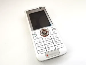 Classic Vintage Sony Ericsson V630i - White Vodafone Mobile Phone 2.0 Megapixels - Picture 1 of 6