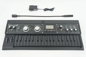 KORG microKORG XL+ BKBK Limited Black Analog Modeling Synthesizer XL PLUS - Picture 1 of 13