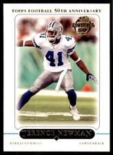 2005 Topps Terence Newman Football Cards #12