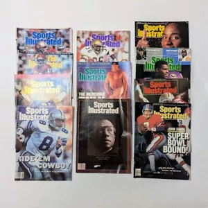 Sports Illustrated Magazine Assorted Lot of 11 - 1988-93 Football - Picture 1 of 12