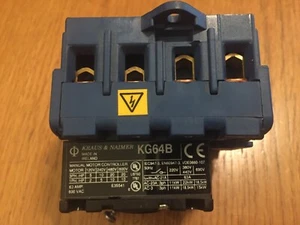 Kraus & Naimer KG64B Manual Motor Controller Disconnect Switch Without Shaft - Foto 1 di 5