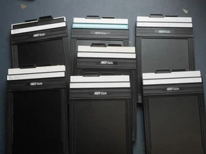 7x Fidelity Elite 5x4 Double Dark Slides 5x4 4x5 large format GOOD ref:2106b - Picture 1 of 10