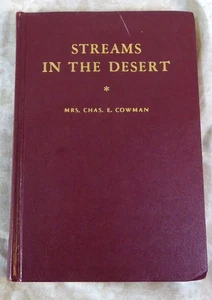 Streams In The Desert By Mrs. Chas. E. Cowman Copyright 1925 Vintage Hardback - Picture 1 of 6