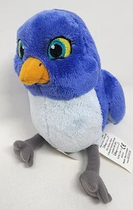 Disney Sofia the First 1st Blue Bird Mia Plush Stuffed Animal Approx 9 in long - Picture 1 of 6