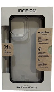 Funda Incipio Organicore Clear Series Apple iPhone 13 Pro Max - Transparente/Negro - Imagen 1 de 5
