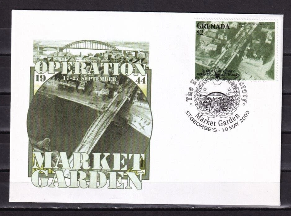 LI06 Grenada 2005 The 60th Anniv of the End of WW II-"The Route to Victory" FDC - Image 1 of 1