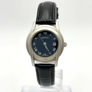 GUCCI 5500L Damen Dress Watch batteriebetrieben, römische Ziffern Gürtel nicht Gucci - Bild 1 von 10