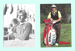 Bernhard Langer GER Golf Masters 85/93 Autogrammkarten 10x15 original Autogramme - Bild 1 von 1